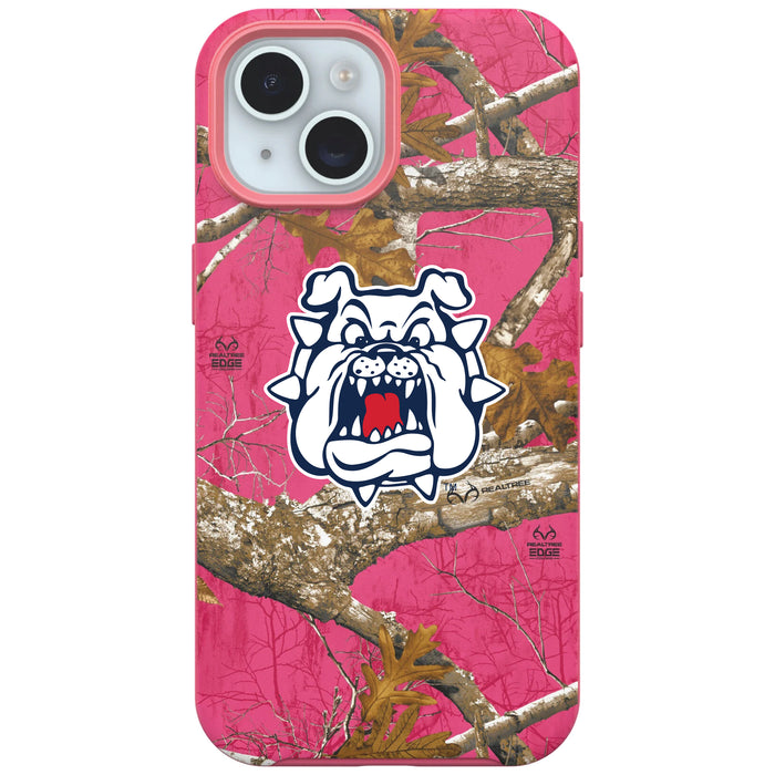 RealTree OtterBox Phone case with Fresno State Bulldogs Primary Logo