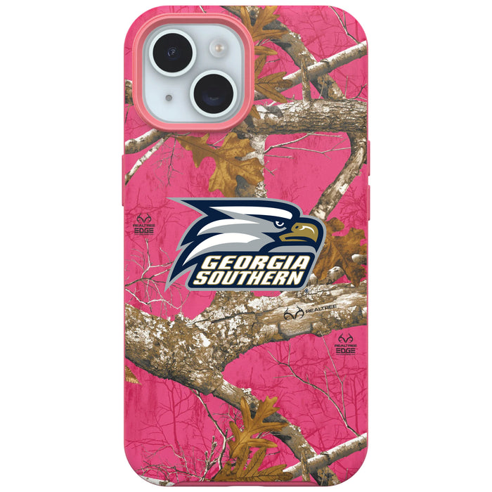 RealTree OtterBox Phone case with Georgia Southern Eagles Primary Logo