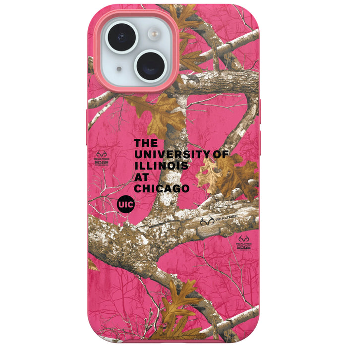 RealTree OtterBox Phone case with Illinois @ Chicago Flames Primary Logo