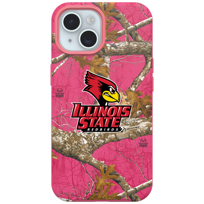 RealTree OtterBox Phone case with Illinois State Redbirds Primary Logo