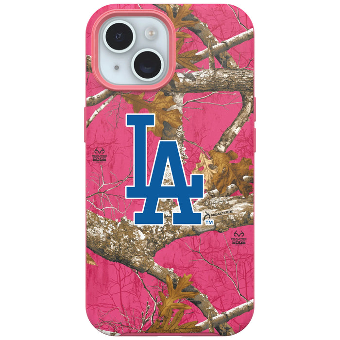 RealTree Camo OtterBox Phone case with Los Angeles Dodgers Primary Logo