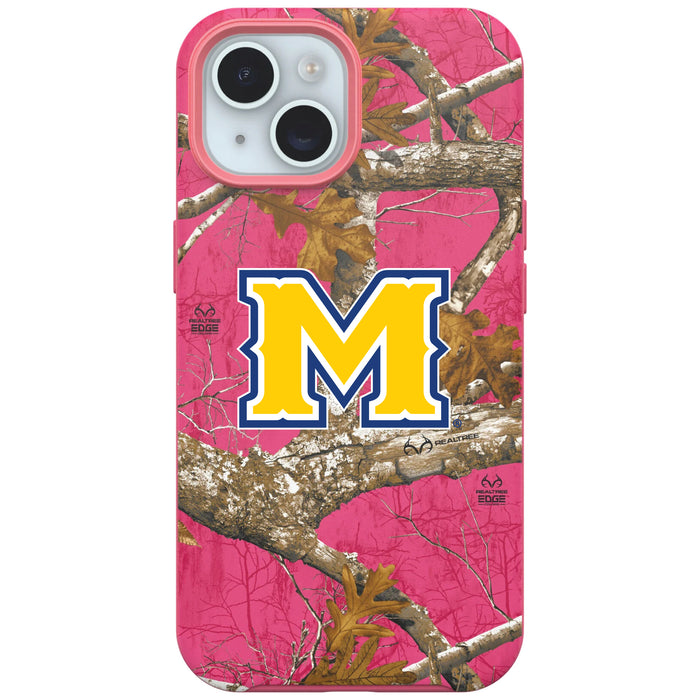 RealTree OtterBox Phone case with McNeese State Cowboys Primary Logo