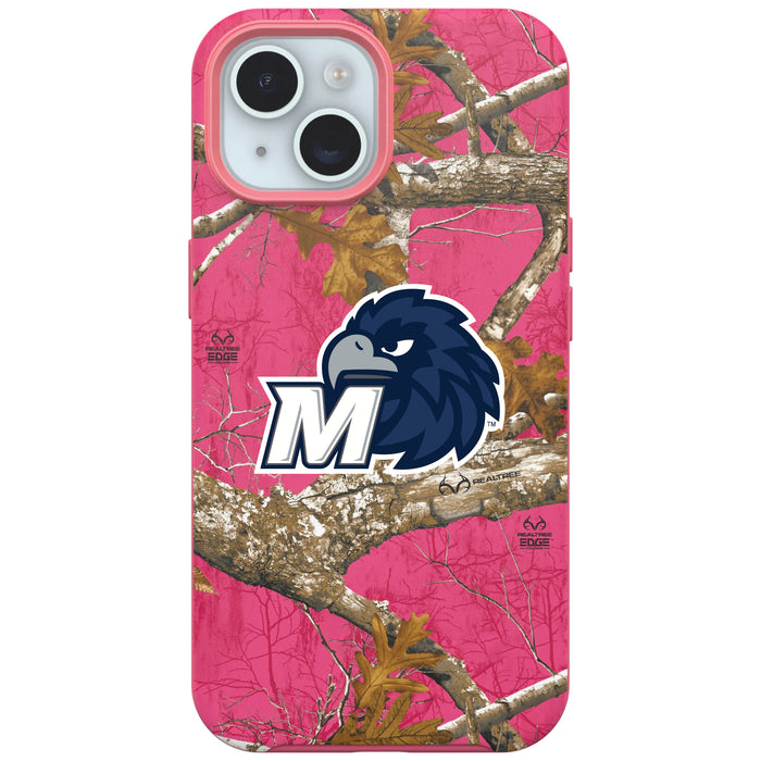 RealTree OtterBox Phone case with Monmouth Hawks Primary Logo