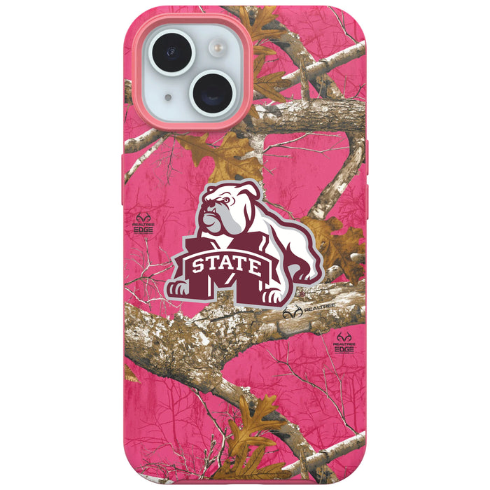 RealTree OtterBox Phone case with Mississippi State Bulldogs Primary Logo