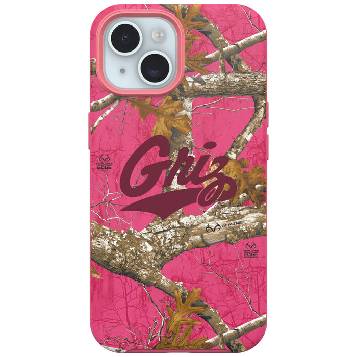 RealTree OtterBox Phone case with Montana Grizzlies Primary Logo