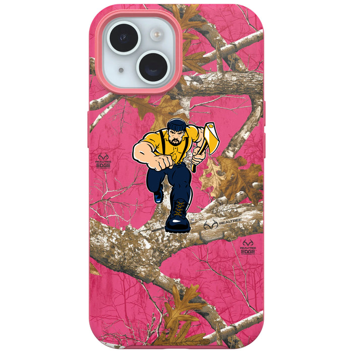 RealTree OtterBox Phone case with Northern Arizona Lumberjacks Primary Logo