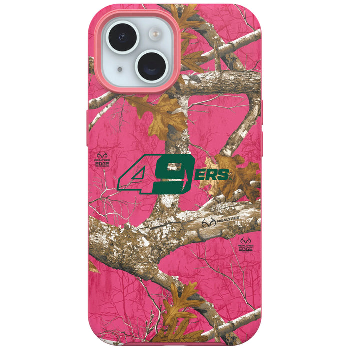 RealTree OtterBox Phone case with Charlotte 49ers Primary Logo