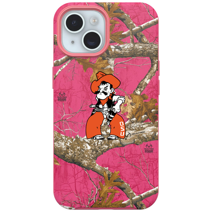 RealTree OtterBox Phone case with Oklahoma State Cowboys Primary Logo