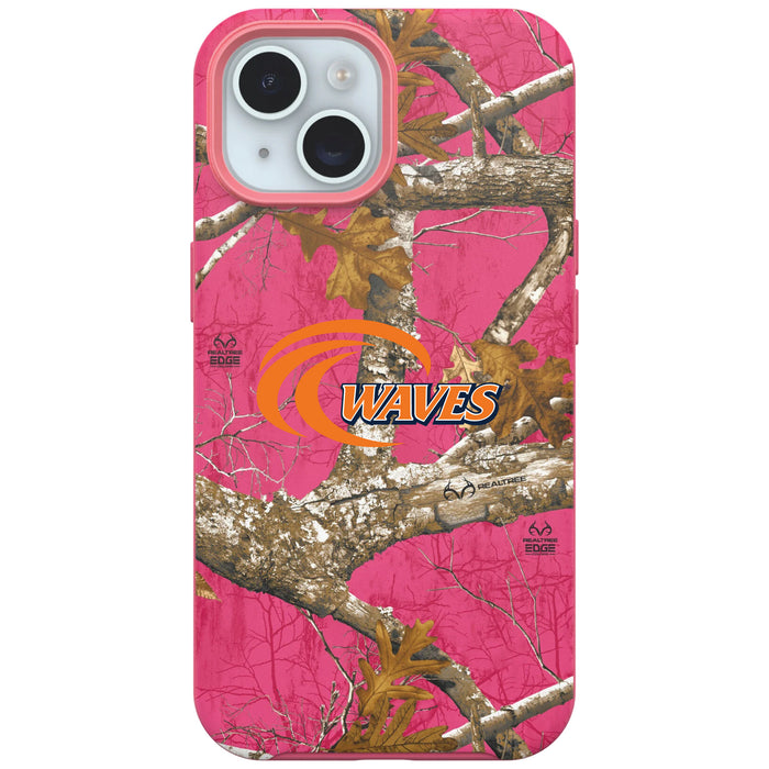 RealTree OtterBox Phone case with Pepperdine Waves Primary Logo