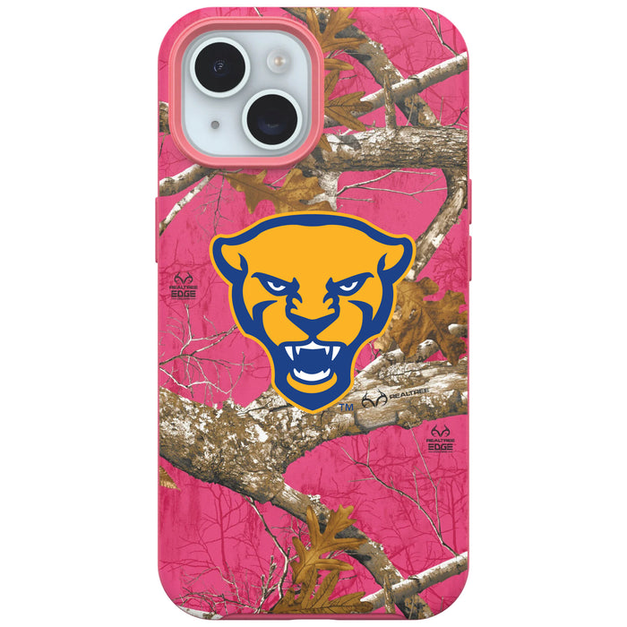 RealTree OtterBox Phone case with Pittsburgh Panthers Primary Logo