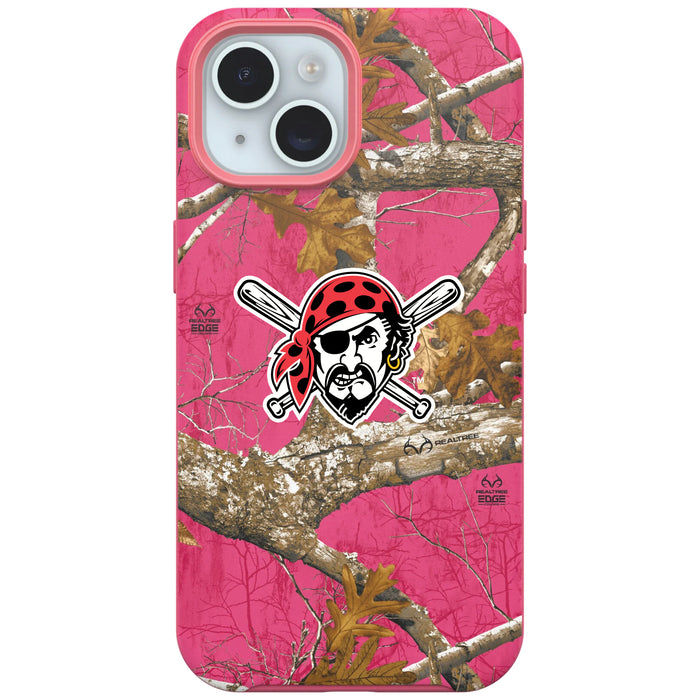 RealTree Camo OtterBox Phone case with Pittsburgh Pirates Primary Logo