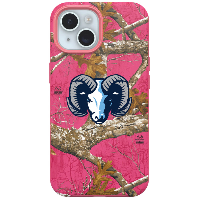 RealTree OtterBox Phone case with Rhode Island Rams Primary Logo