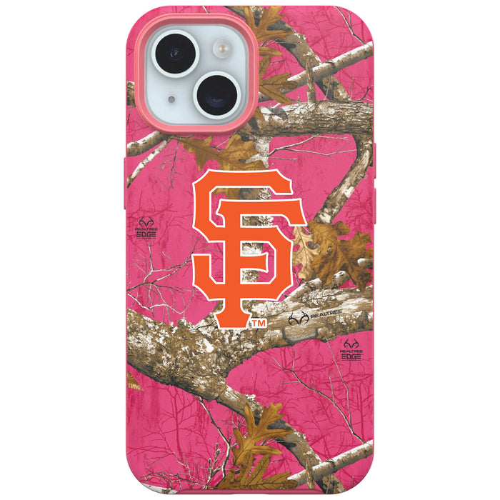 RealTree Camo OtterBox Phone case with San Francisco Giants Primary Logo