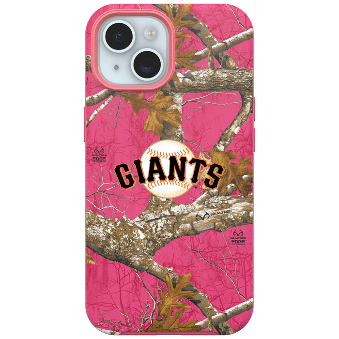 RealTree Camo OtterBox Phone case with San Francisco Giants Primary Logo