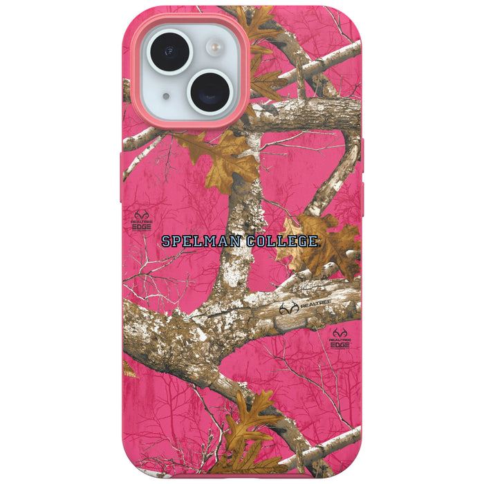 RealTree OtterBox Phone case with Spelman College Jaguars Primary Logo