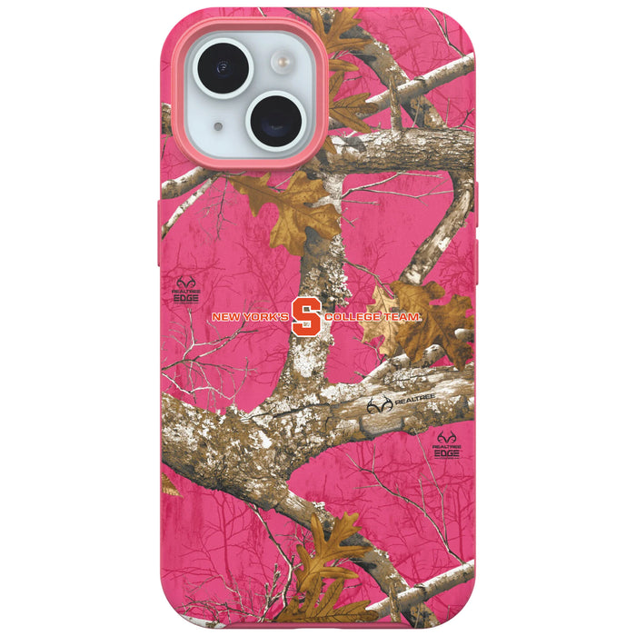 RealTree OtterBox Phone case with Syracuse Orange Primary Logo