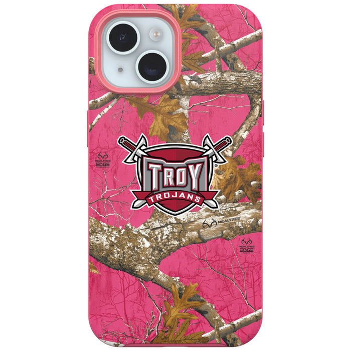 RealTree OtterBox Phone case with Troy Trojans Primary Logo