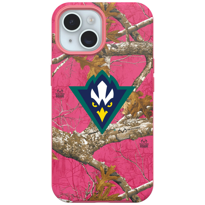 RealTree OtterBox Phone case with UNC Wilmington Seahawks Primary Logo
