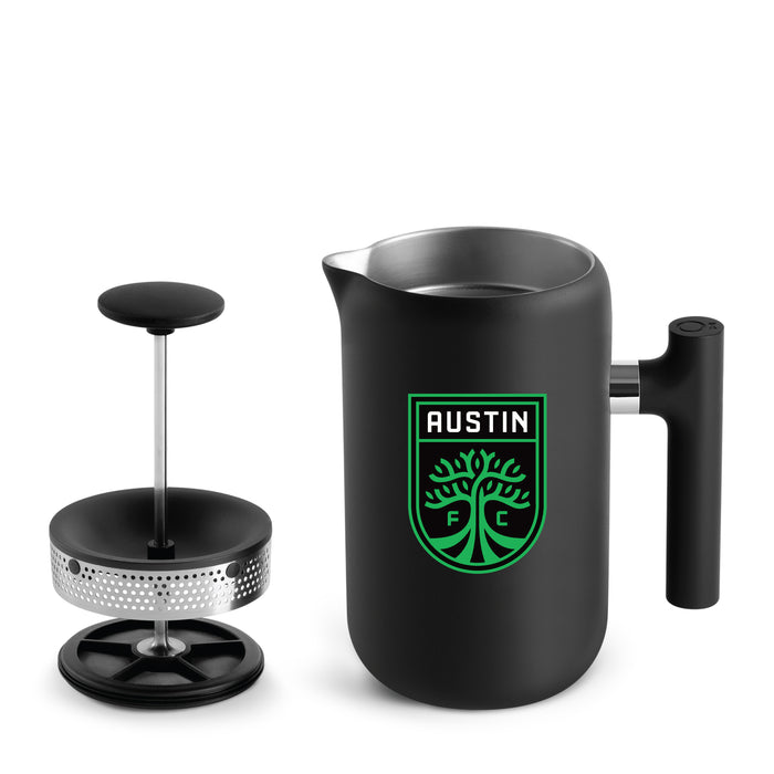 Fellow Clara French Press Austin FC Logos