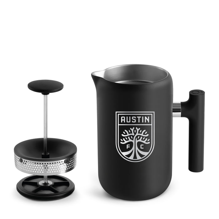 Fellow Clara French Press Austin FC Logos