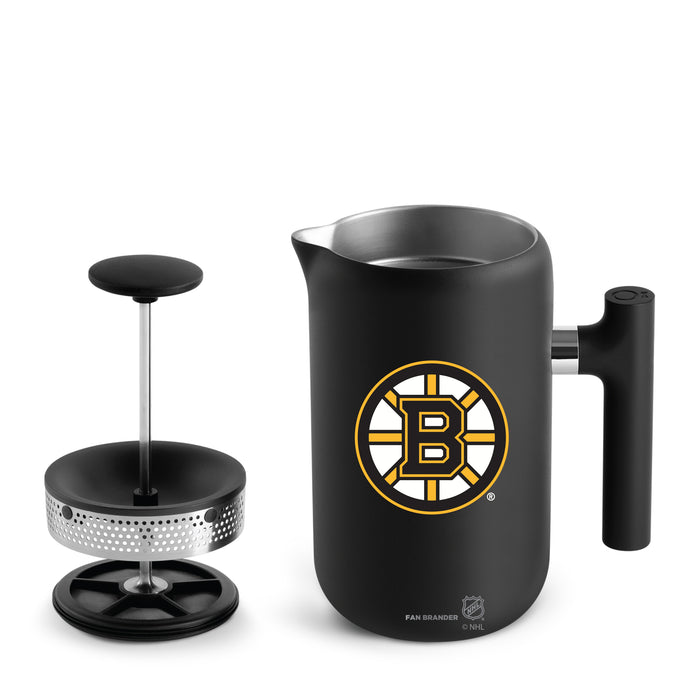 Fellow Clara French Press Boston Bruins Logos