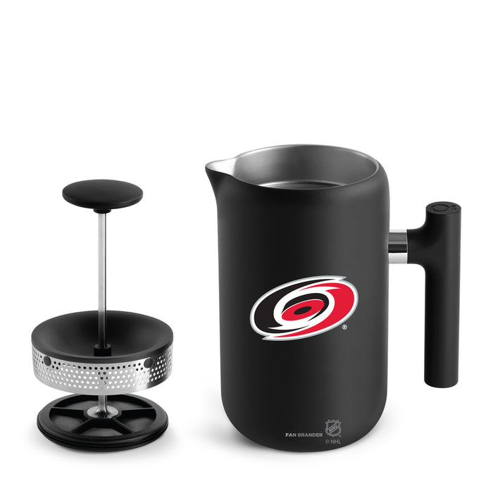 Fellow Clara French Press Carolina Hurricanes Logos