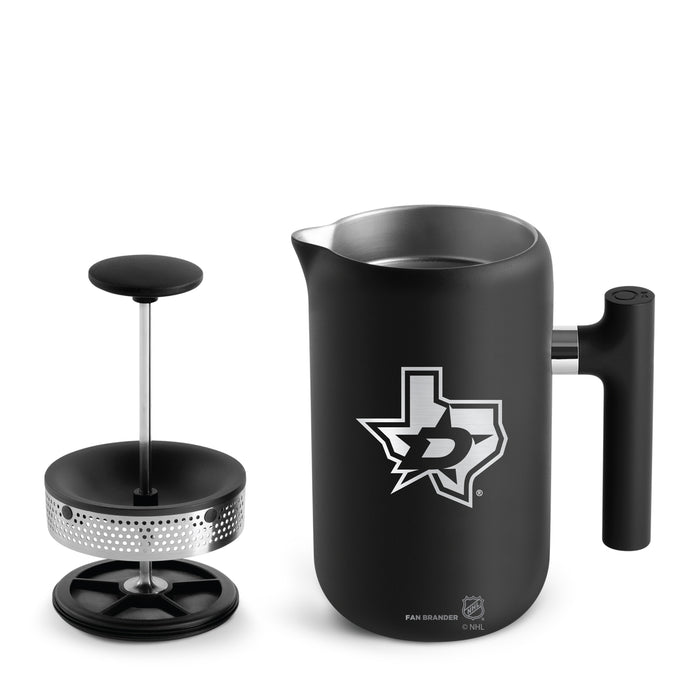 Fellow Clara French Press Dallas Stars Logos