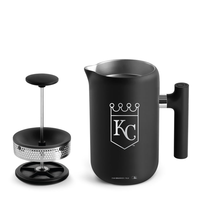 Fellow Clara French Press Kansas City Royals Logos