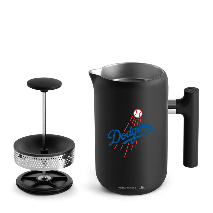 Fellow Clara French Press Los Angeles Dodgers Logos