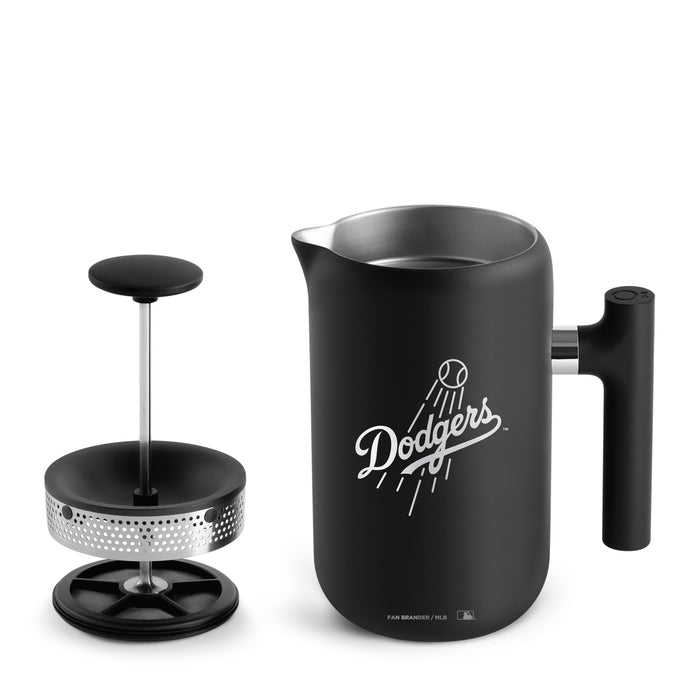 Fellow Clara French Press Los Angeles Dodgers Logos