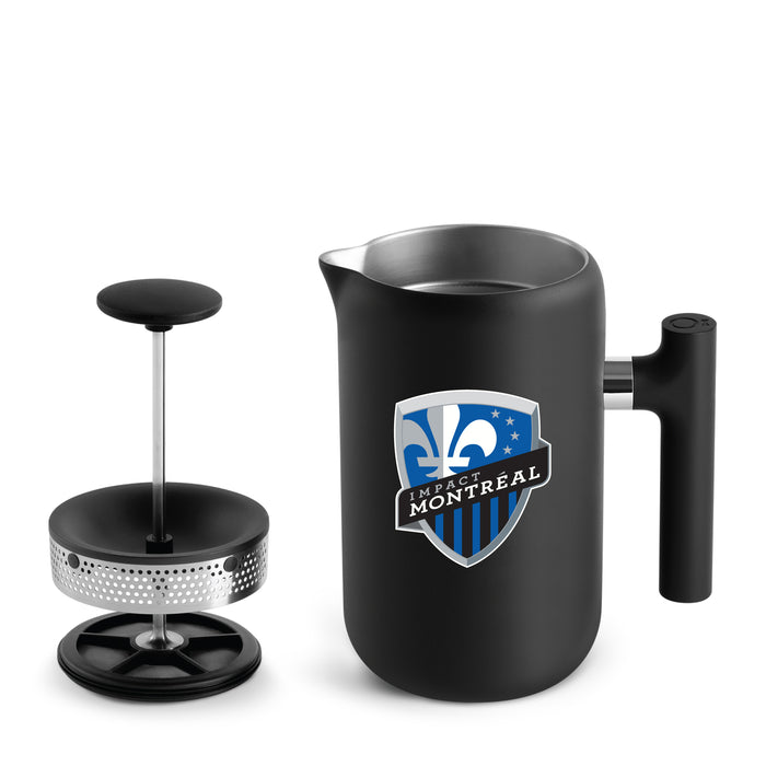 Fellow Clara French Press Montreal Impact Logos