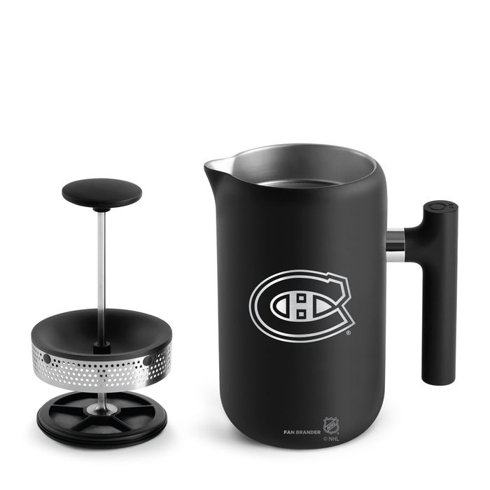 Fellow Clara French Press Montreal Canadiens Logos