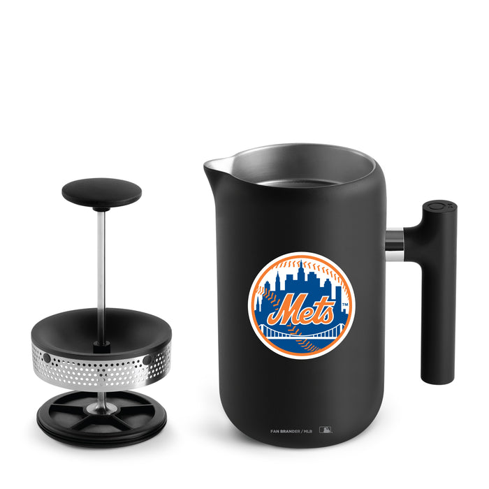 Fellow Clara French Press New York Mets Logos