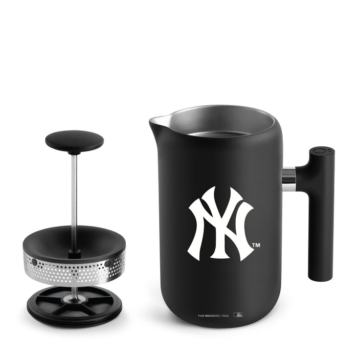 Fellow Clara French Press New York Yankees Logos