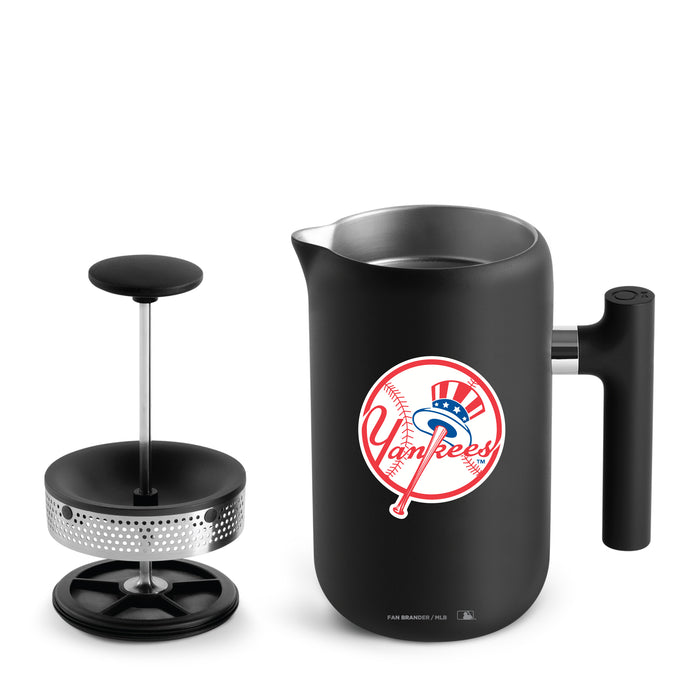 Fellow Clara French Press New York Yankees Logos