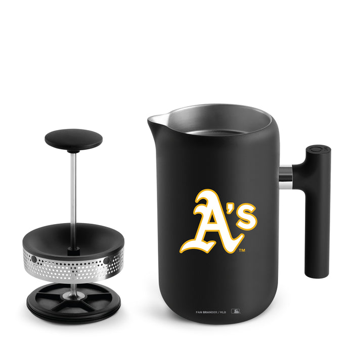 Fellow Clara French Press Oakland Athletics Logos