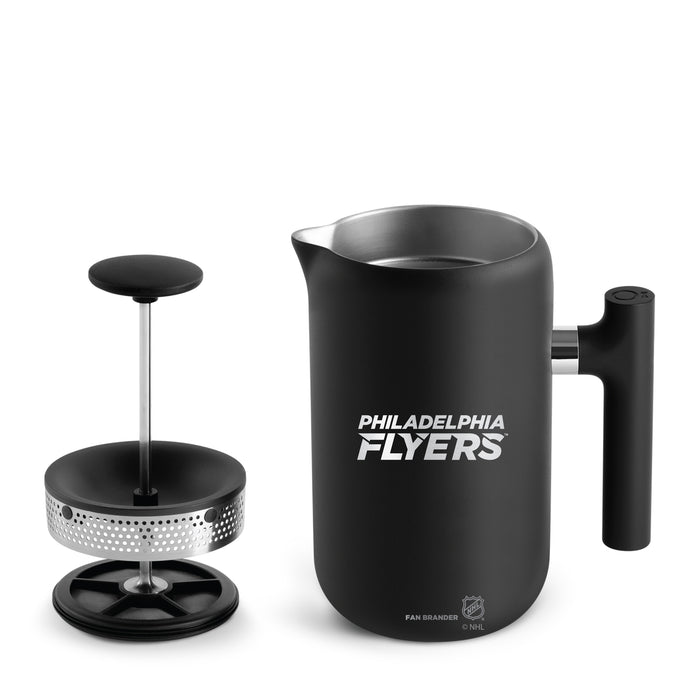 Fellow Clara French Press Philadelphia Flyers Logos