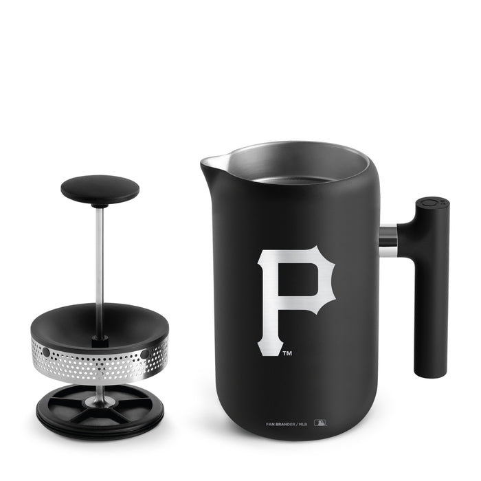 Fellow Clara French Press Pittsburgh Pirates Logos