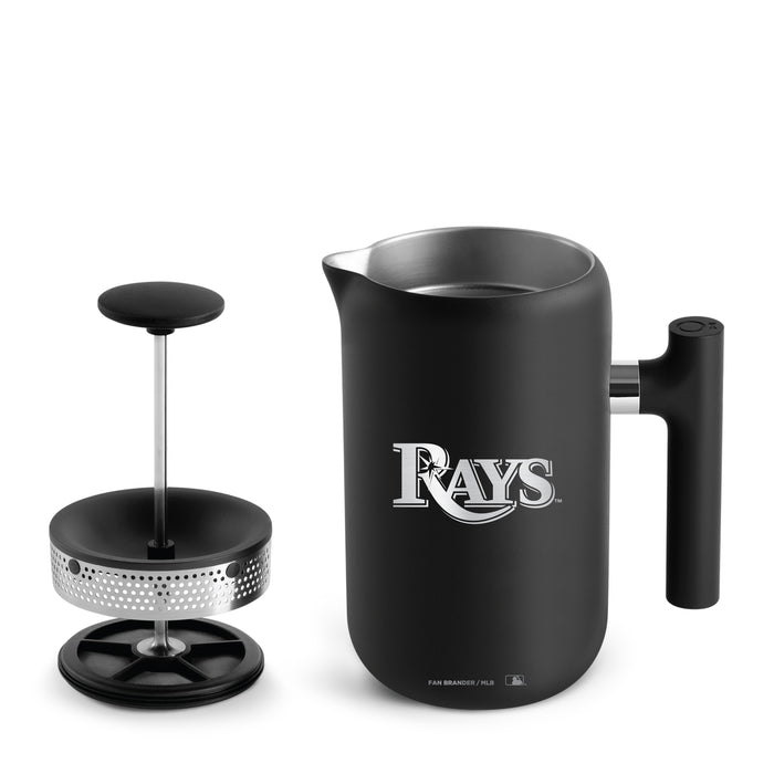 Fellow Clara French Press Tampa Bay Rays Logos