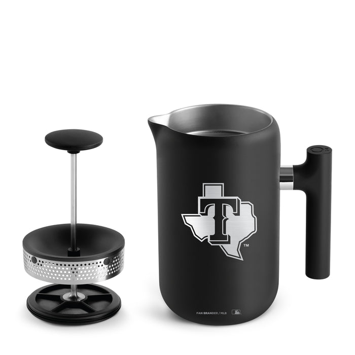 Fellow Clara French Press Texas Rangers Logos