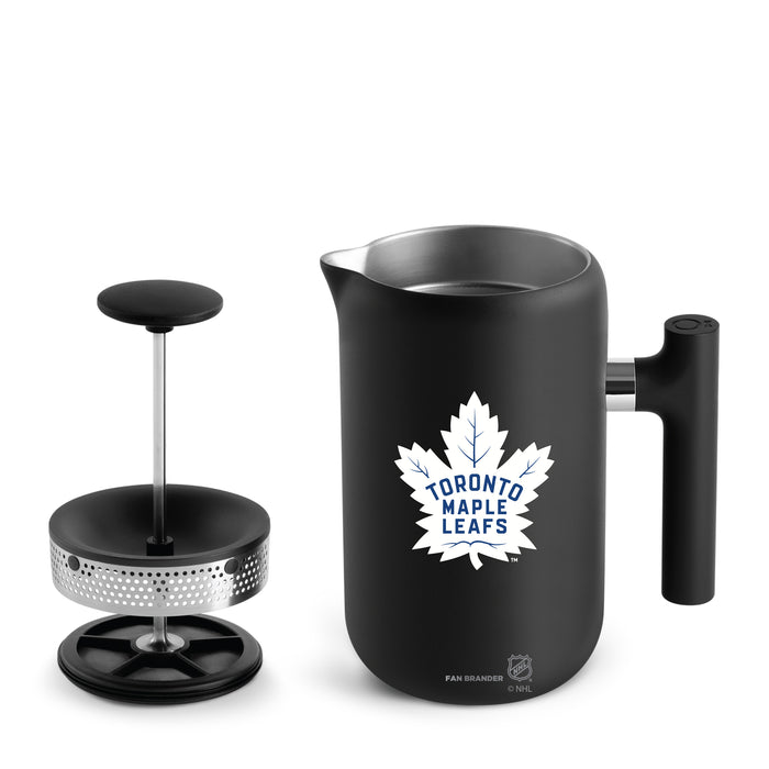 Fellow Clara French Press Toronto Maple Leafs Logos