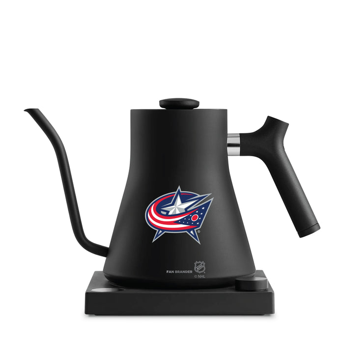 Fellow Electric Kettle with Columbus Blue Jackets Logos