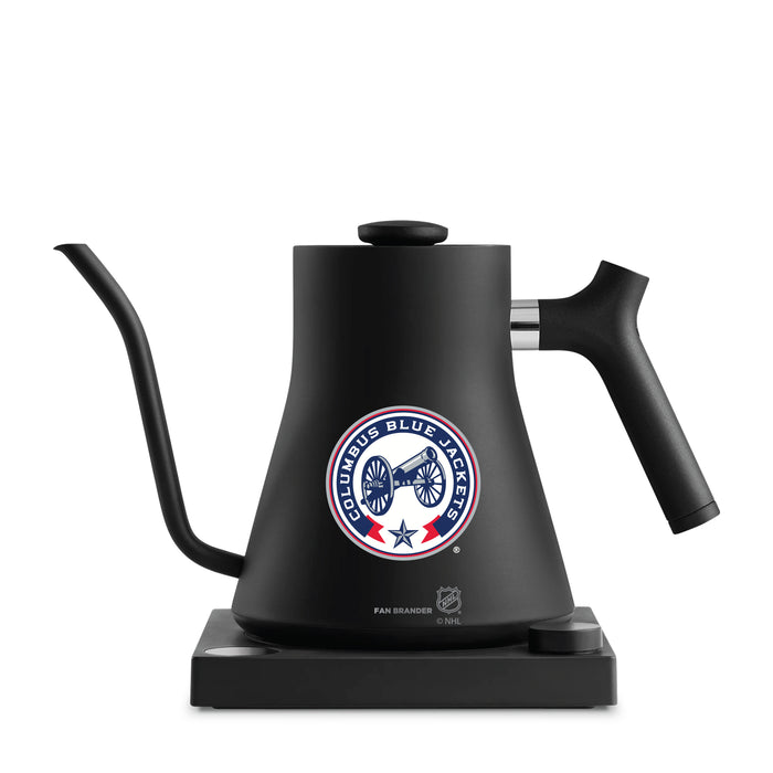 Fellow Electric Kettle with Columbus Blue Jackets Logos