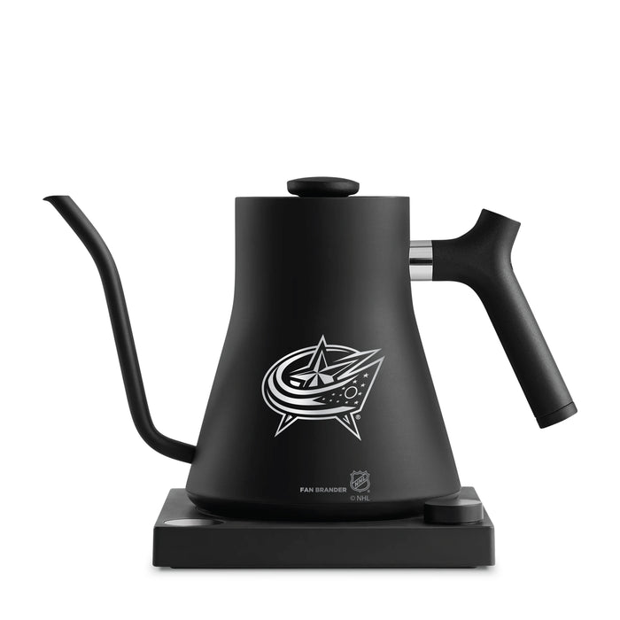 Fellow Electric Kettle with Columbus Blue Jackets Logos