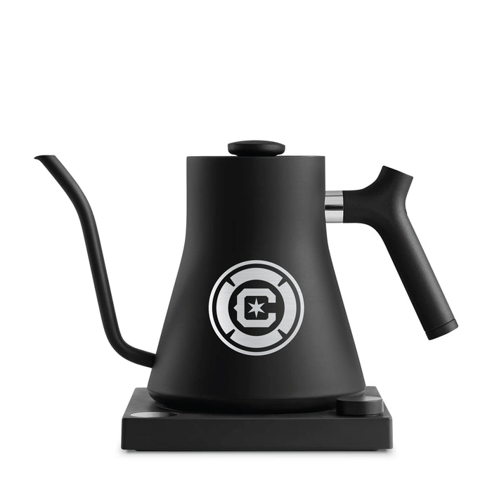 Fellow Electric Kettle with Chicago Fire Logos