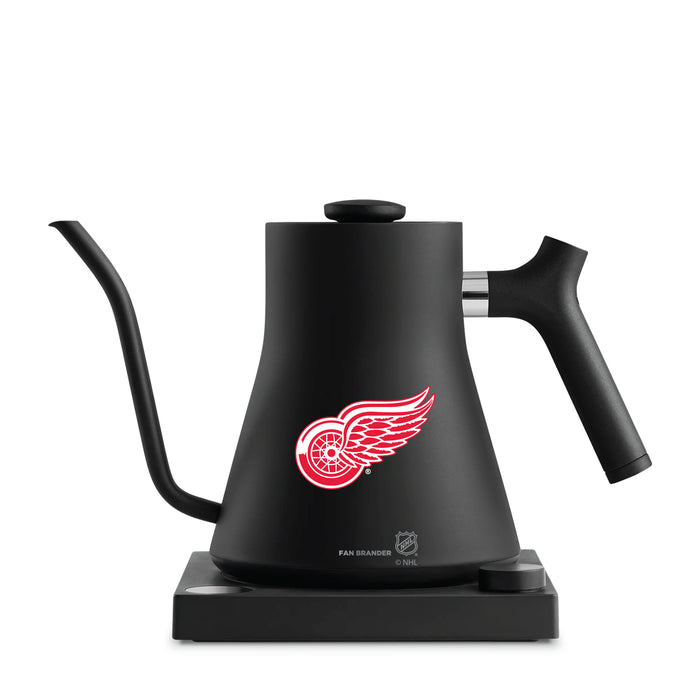 Fellow Electric Kettle with Detroit Red Wings Logos