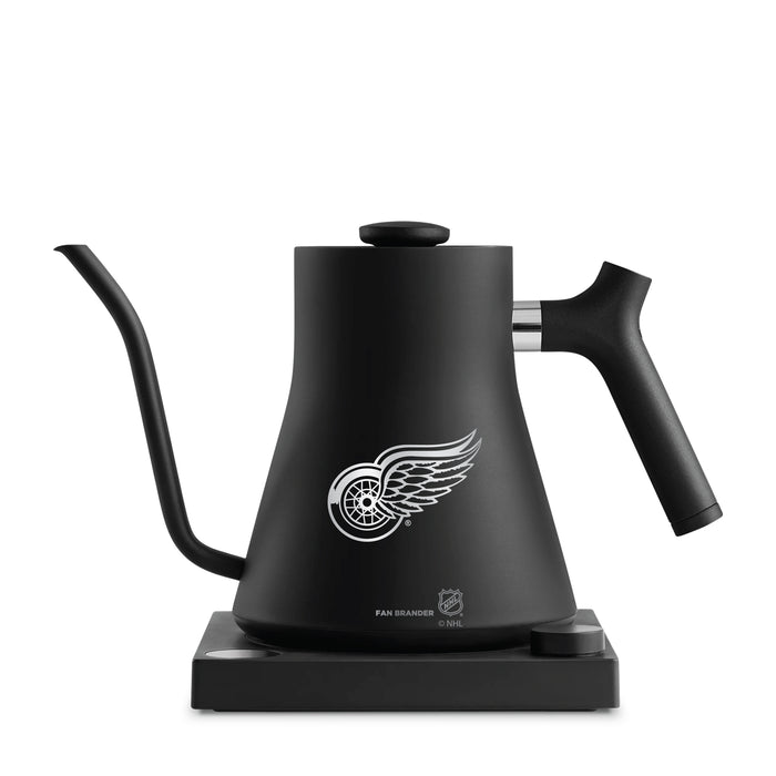 Fellow Electric Kettle with Detroit Red Wings Logos