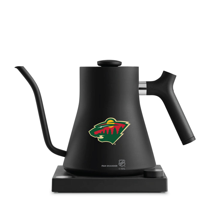 Fellow Electric Kettle with Minnesota Wild Logos