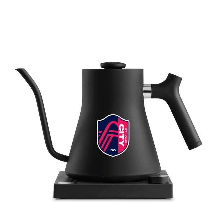 Fellow Electric Kettle with St. Louis City SC Logos