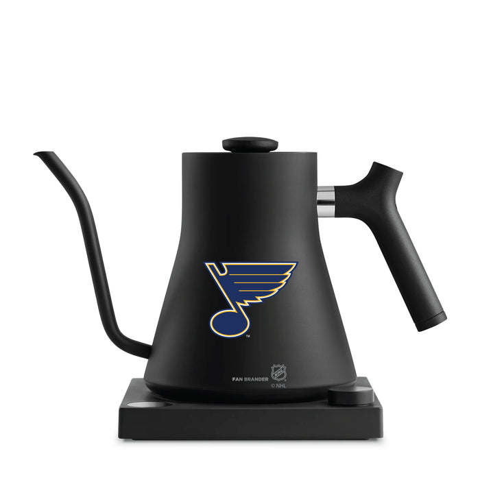 Fellow Electric Kettle with St. Louis Blues Logos